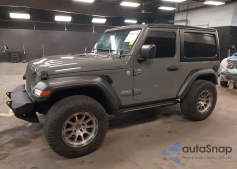 2019 Jeep Wrangler Sport S 4X4 from USA, damaged, VIN 1C4GJXAN4KW545438